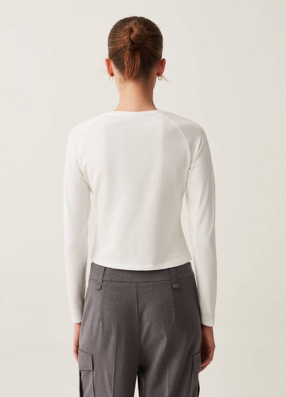 B. ANGEL T-shirt a maniche lunghe con stampa Offerte