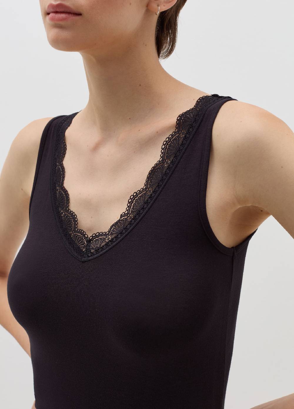 OVS Canotta in viscosa stretch con pizzo Negozio