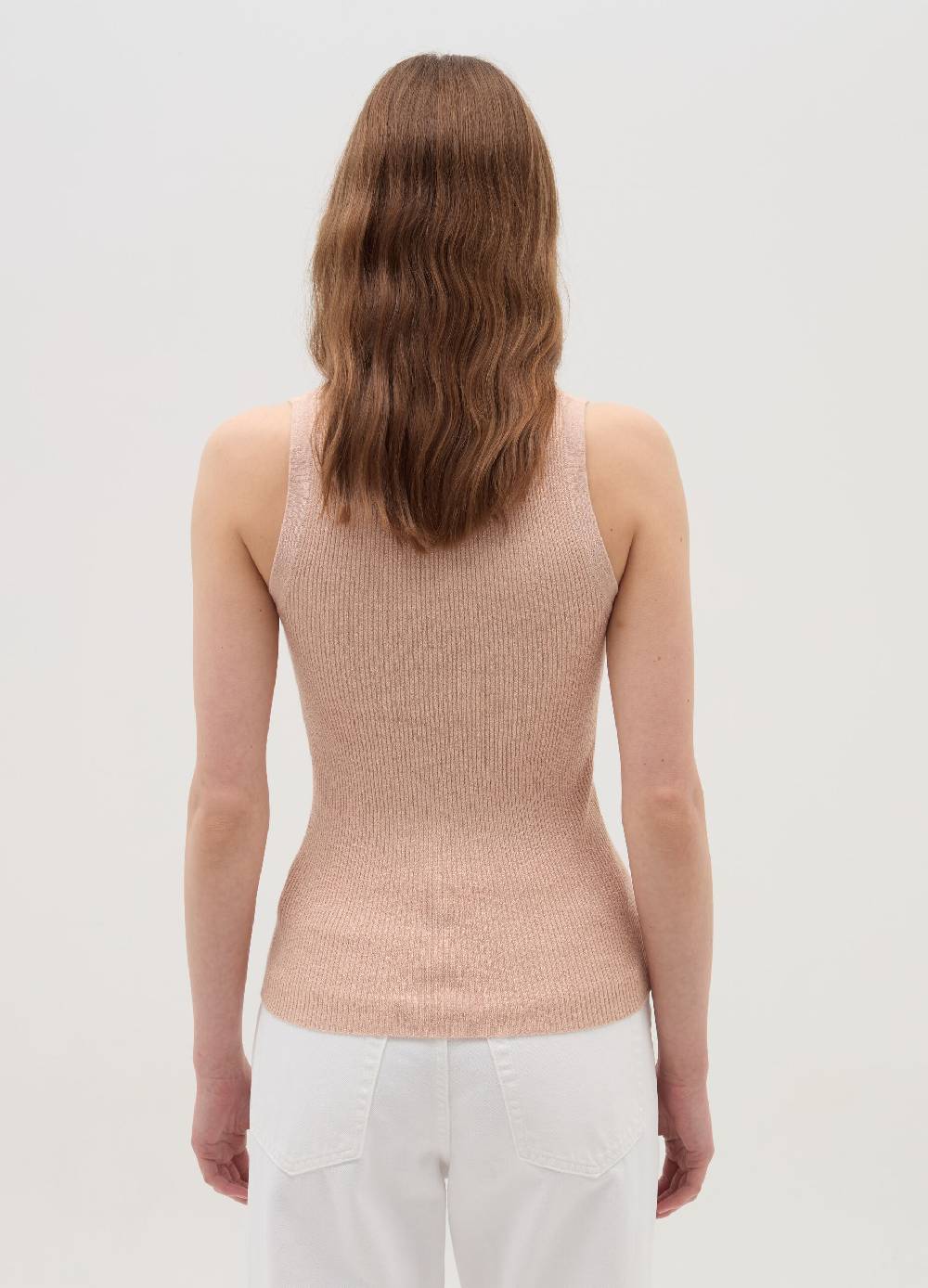 OVS Tank top a costine con lurex Moda