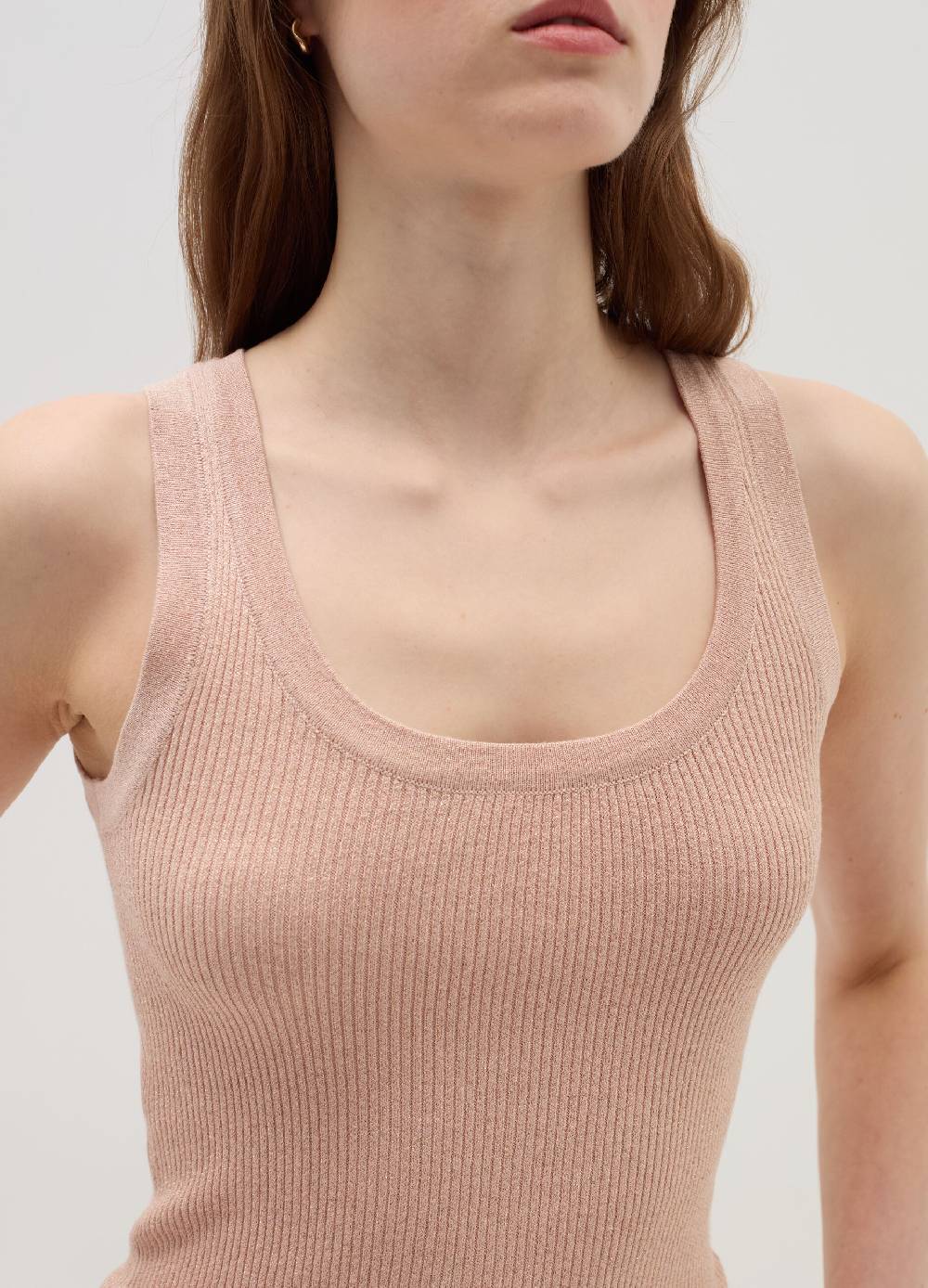 OVS Tank top a costine con lurex Moda