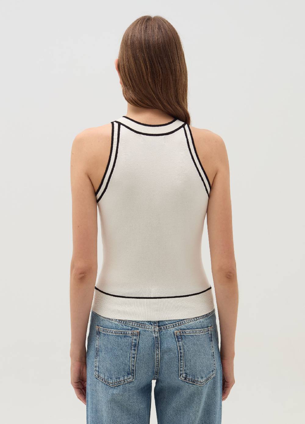 OVS Tank top con bordi a contrasto Nuovo