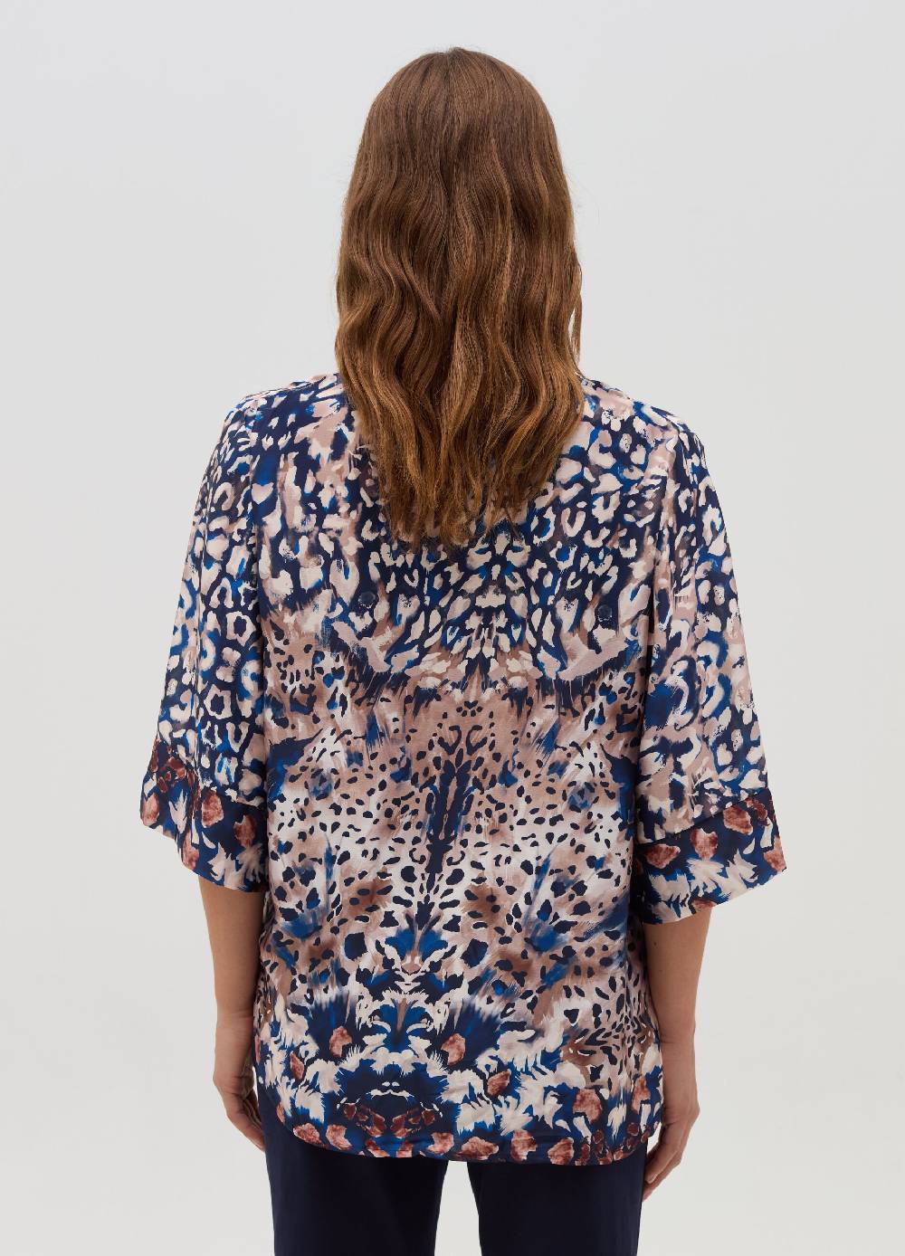 HYBRID Blusa stampata con maniche a tre quarti Sottocosto