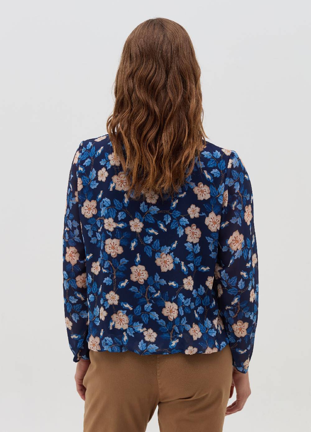 HYBRID Blusa floreale a maniche lunghe Presa