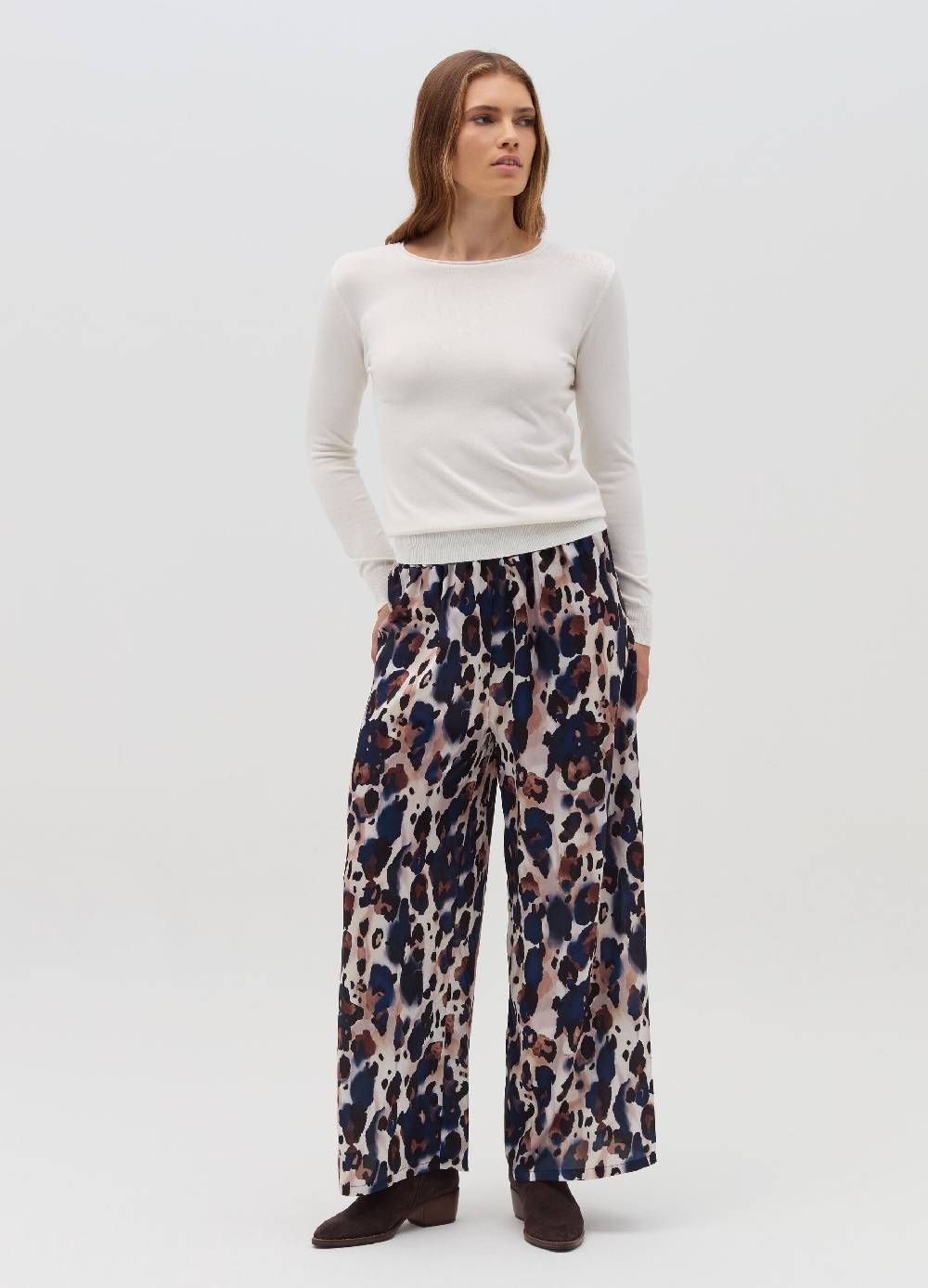 HYBRID Pullover girocollo con piccolo risvolto Comprare a buon mercato