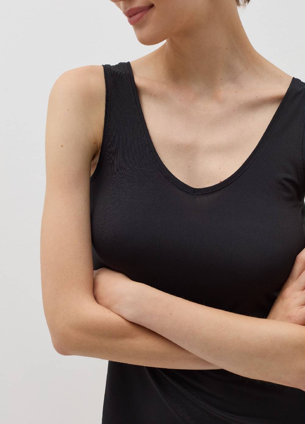 OVS Canotta intima in microfibra con spalline larghe Saldi Di Fabbrica