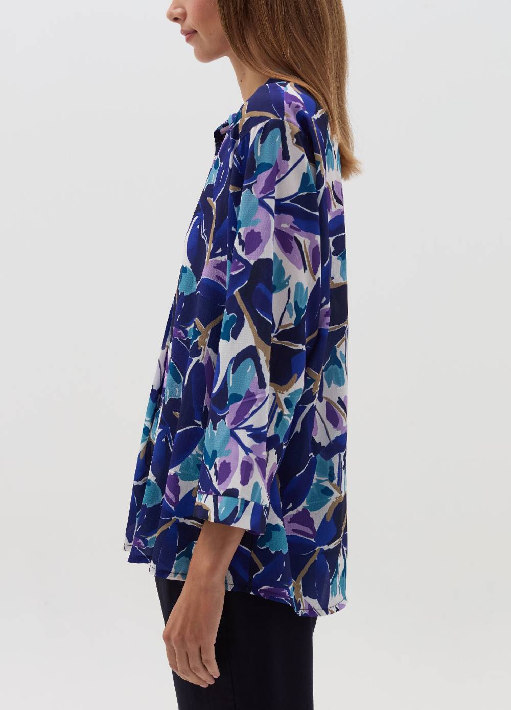 HYBRID Blusa con stampa floreale In Saldo