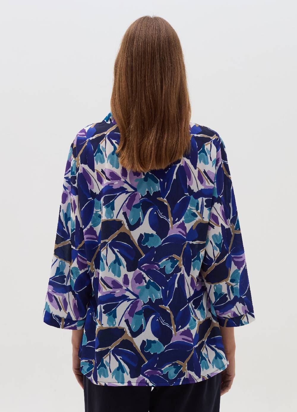 HYBRID Blusa con stampa floreale In Saldo