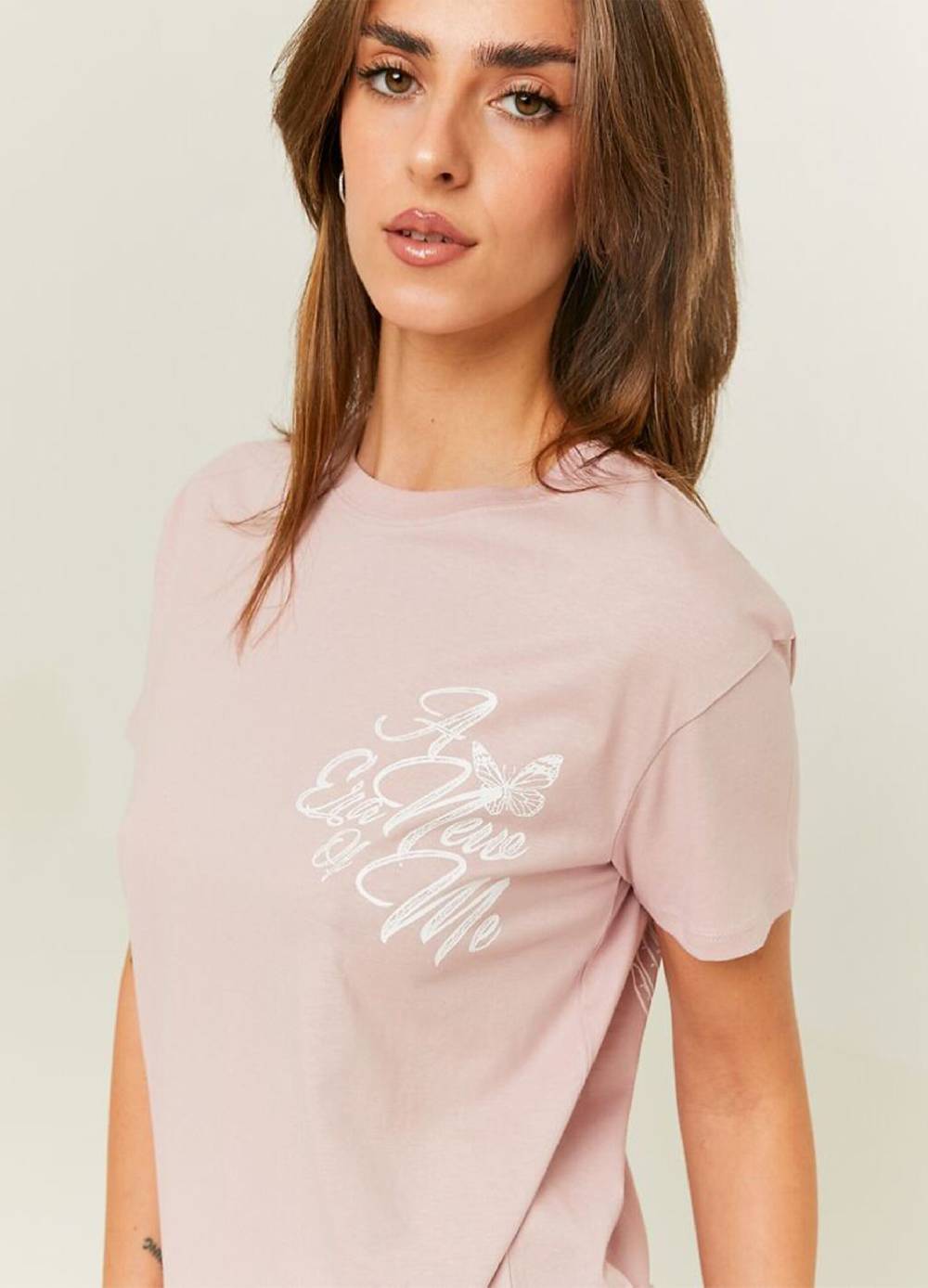 TALLY WEIJL T-shirt in cotone con stampa Offerta natalizia