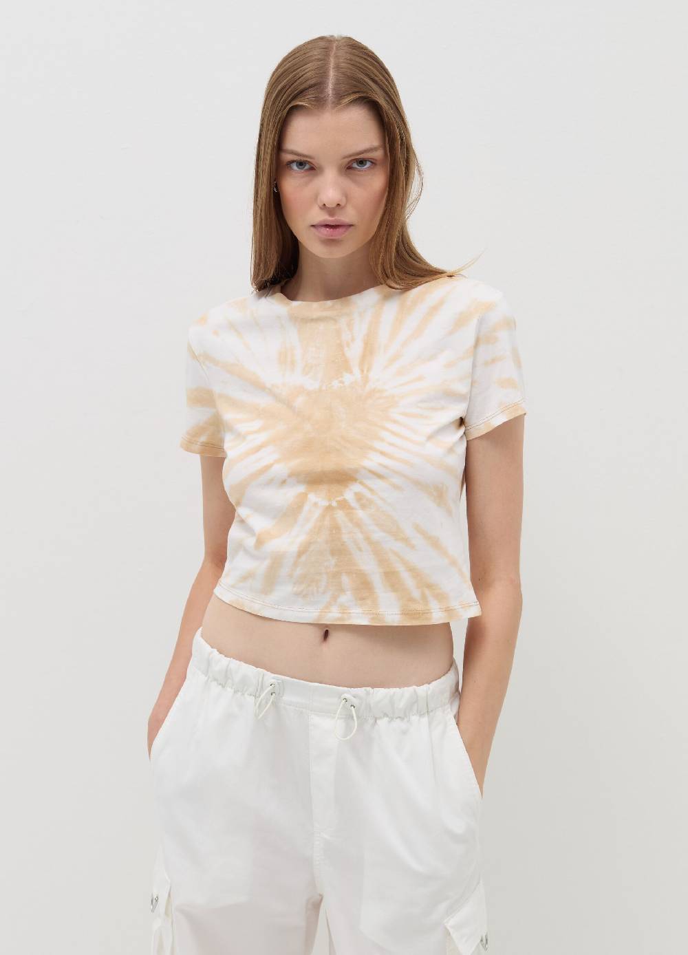 B. ANGEL T-shirt crop in cotone Offerta temporanea