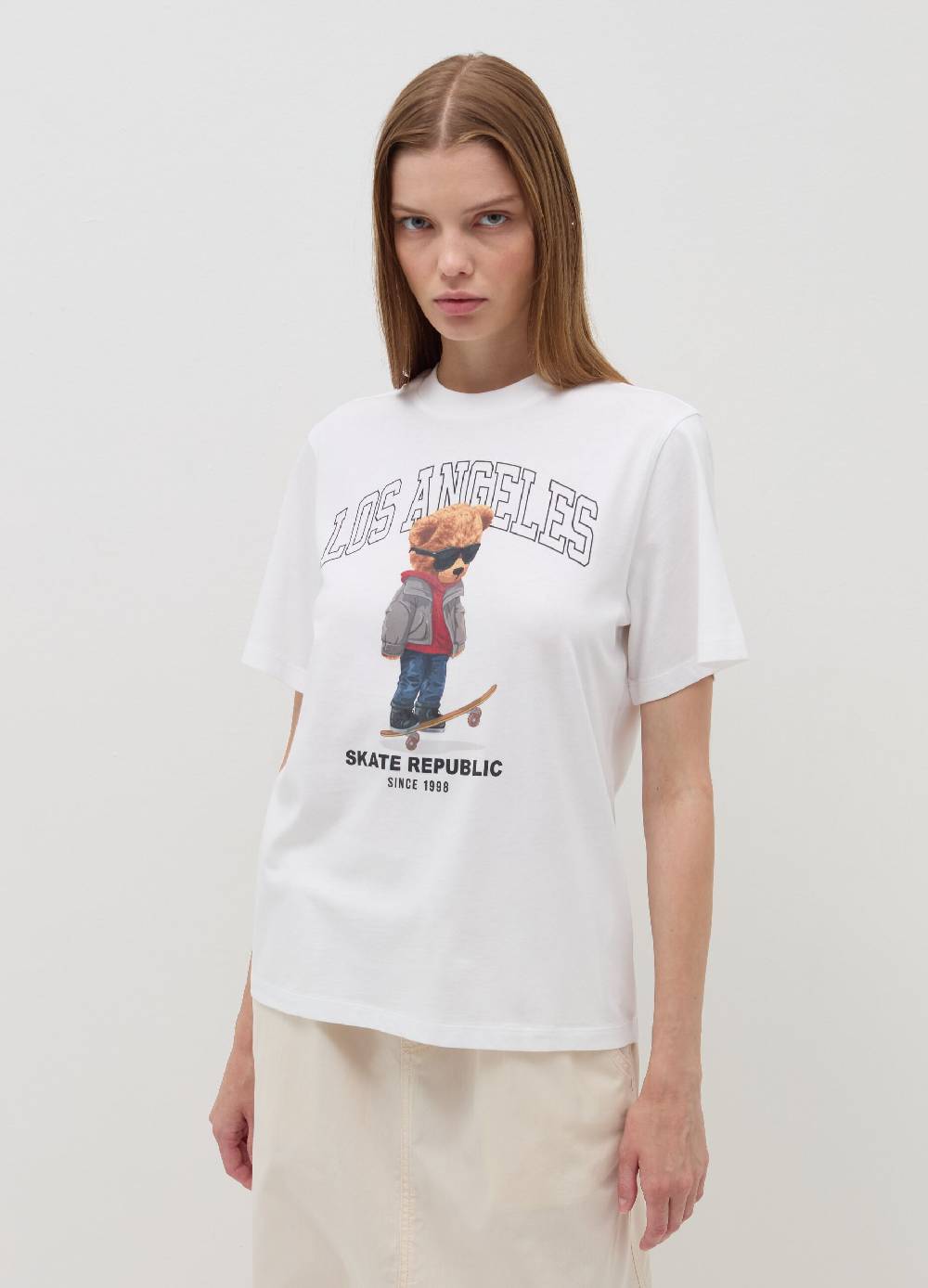 B. ANGEL T-shirt relaxed fit in cotone Offerte esclusive