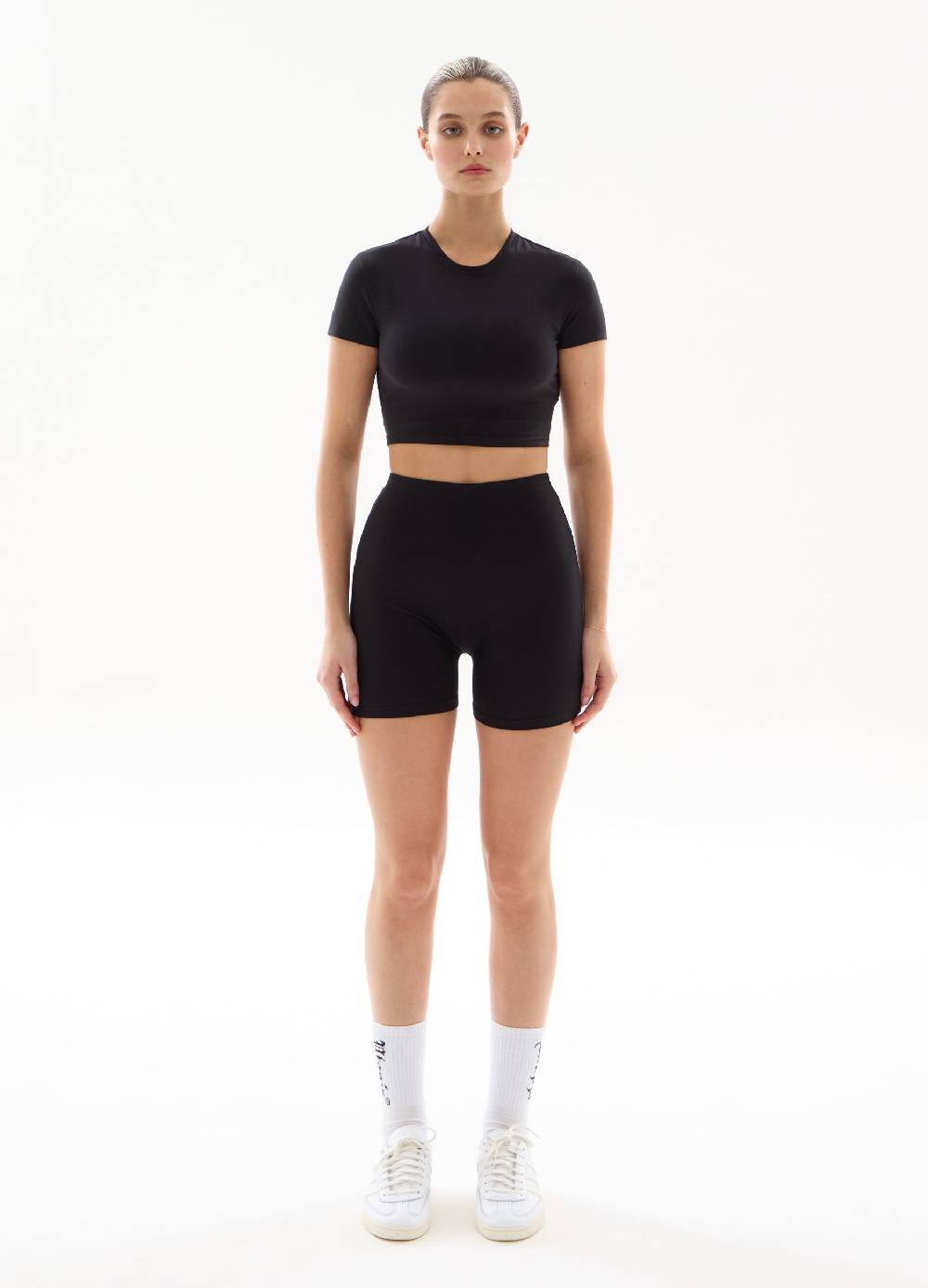 UTOPJA T-shirt Crop Black Super Saving Price