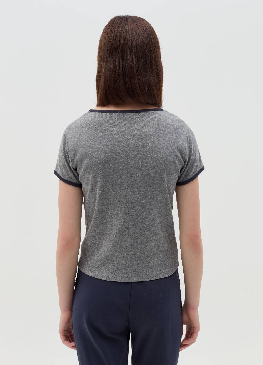 MILK+HERO T-shirt girocollo con stampa Ritorno libero