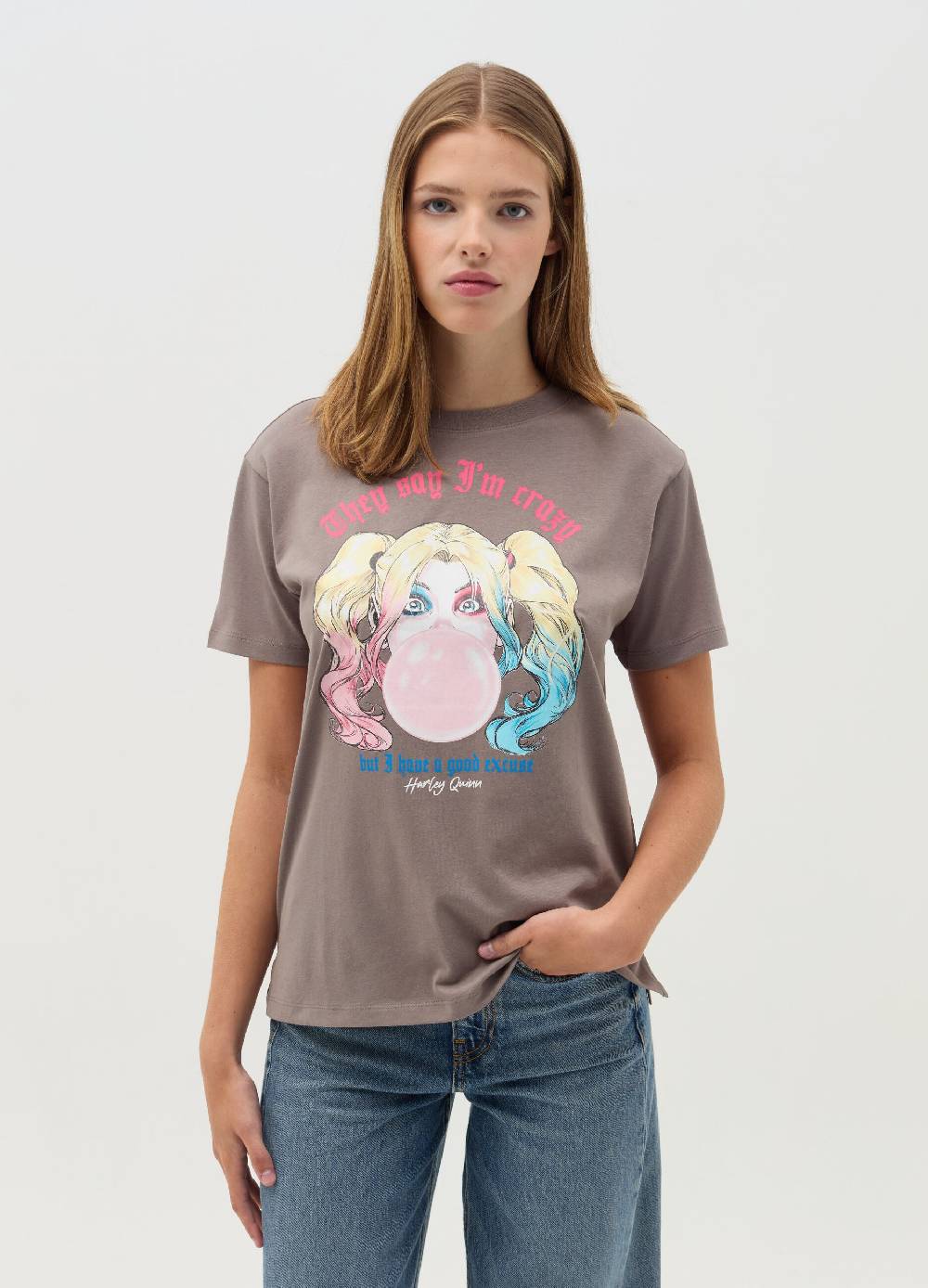 OVS T-shirt con stampa Harley Quinn Rilascio limitato