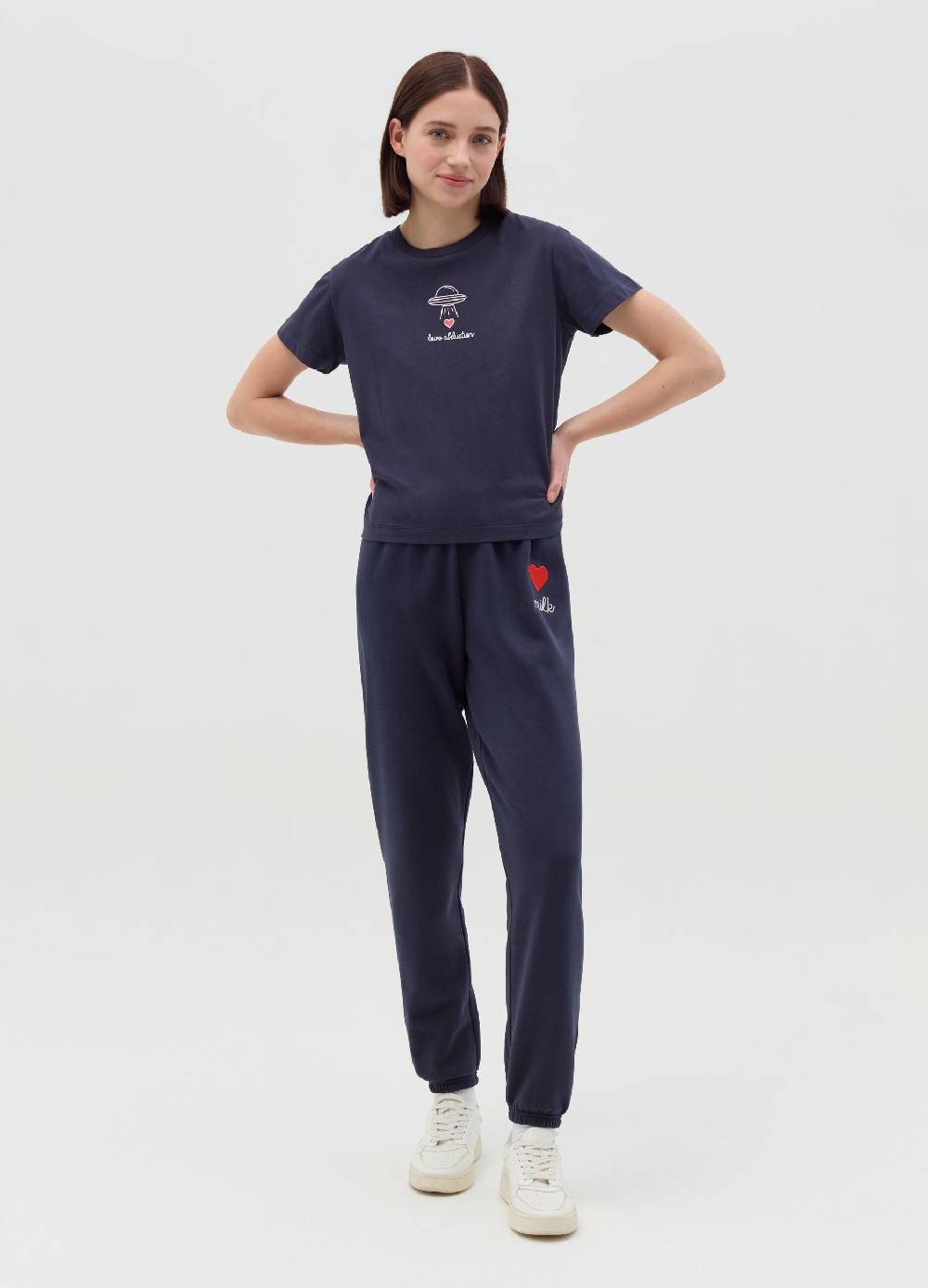 MILK+HERO T-shirt girocollo in cotone Ultimi due giorni