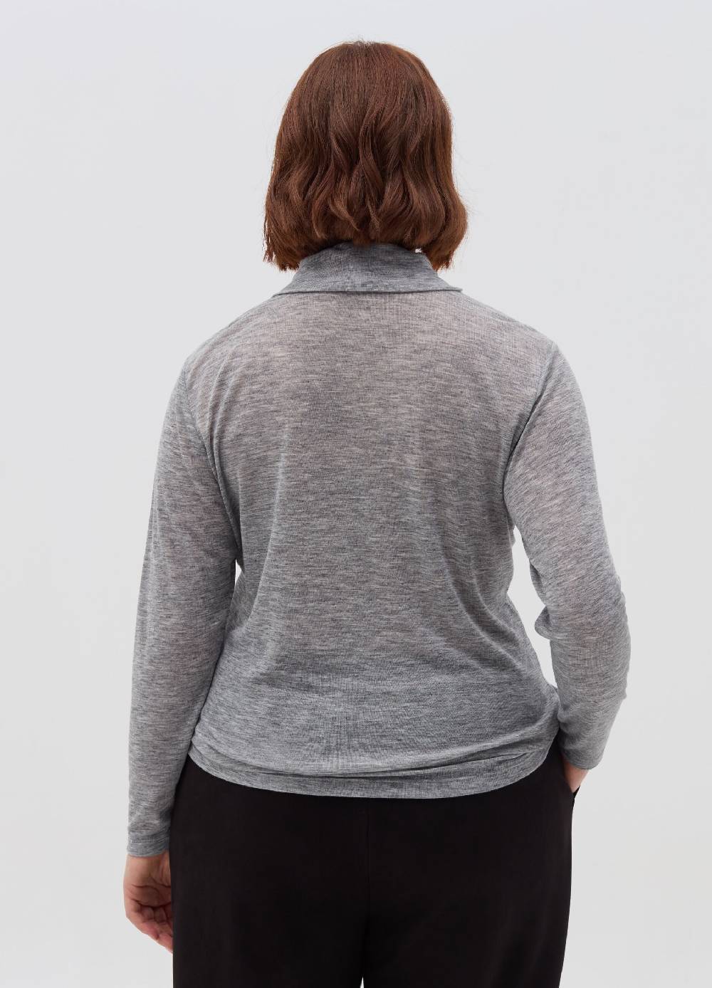 MYA Maglia maniche lunghe a collo alto Curvy Promozione temporanea