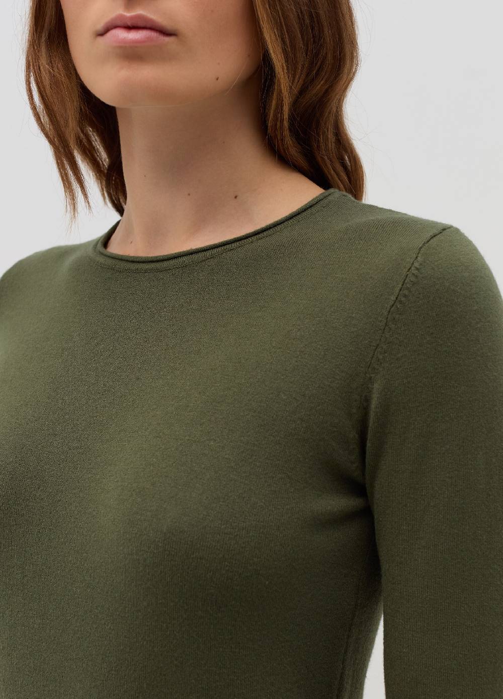 HYBRID Pullover girocollo con piccolo risvolto Fino al 60% di sconto