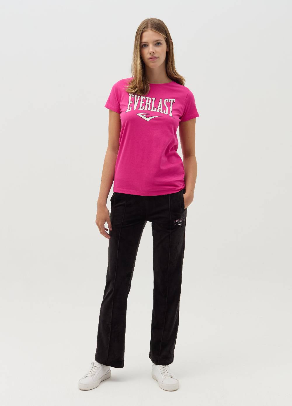 EVERLAST T-shirt in cotone con stampa logo Discount Store per i nuovi prodotti