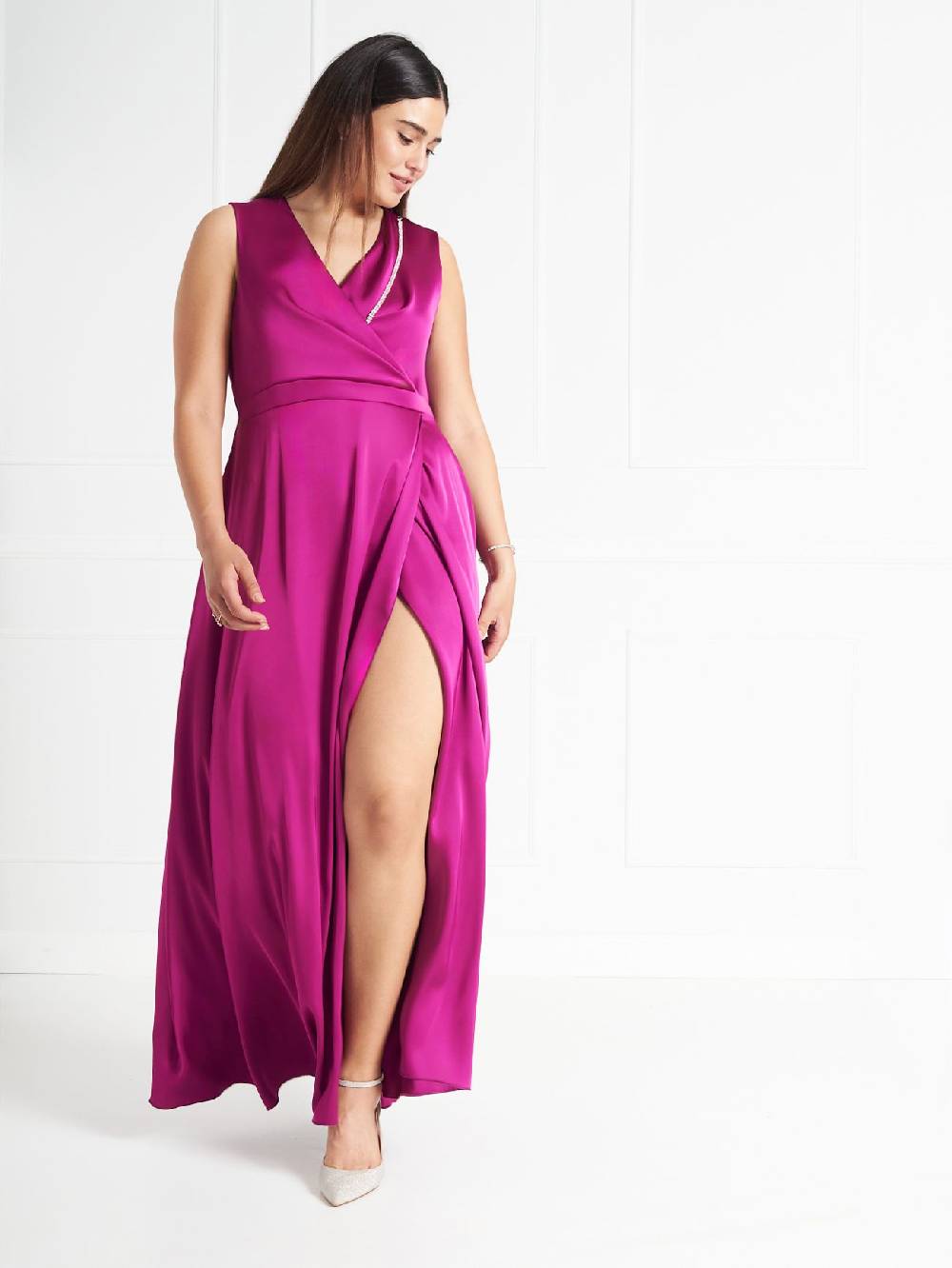 Rinascimento Abito Curvy atelier Lampone Affare Del Giorno