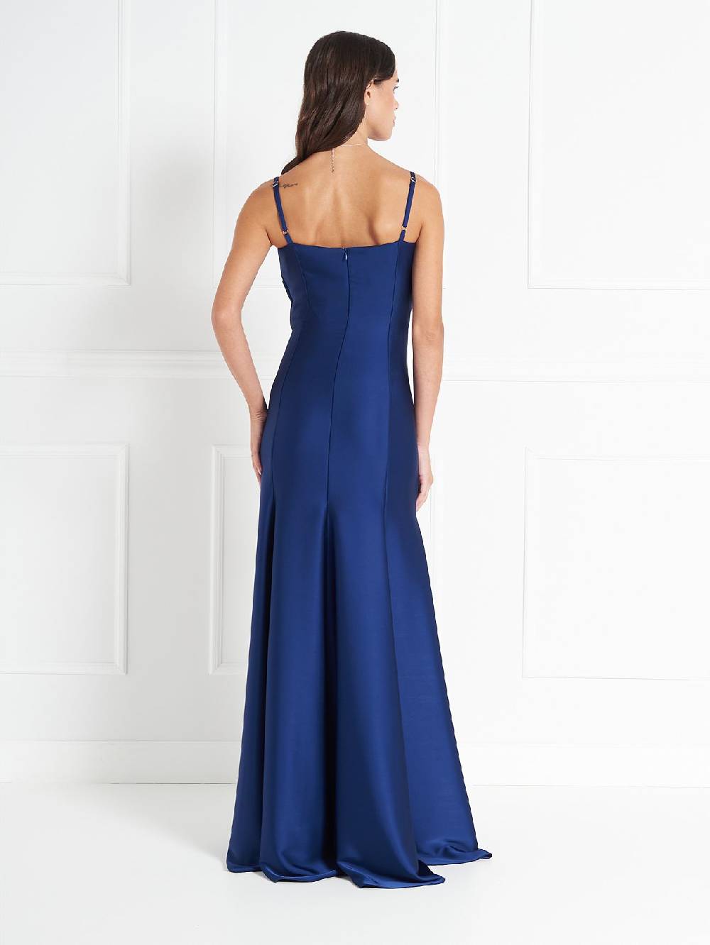 Rinascimento Abito lungo atelier Blu Sconto