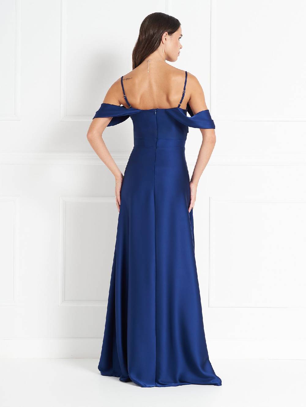 Rinascimento Abito Lungo atelier Blu Offerta