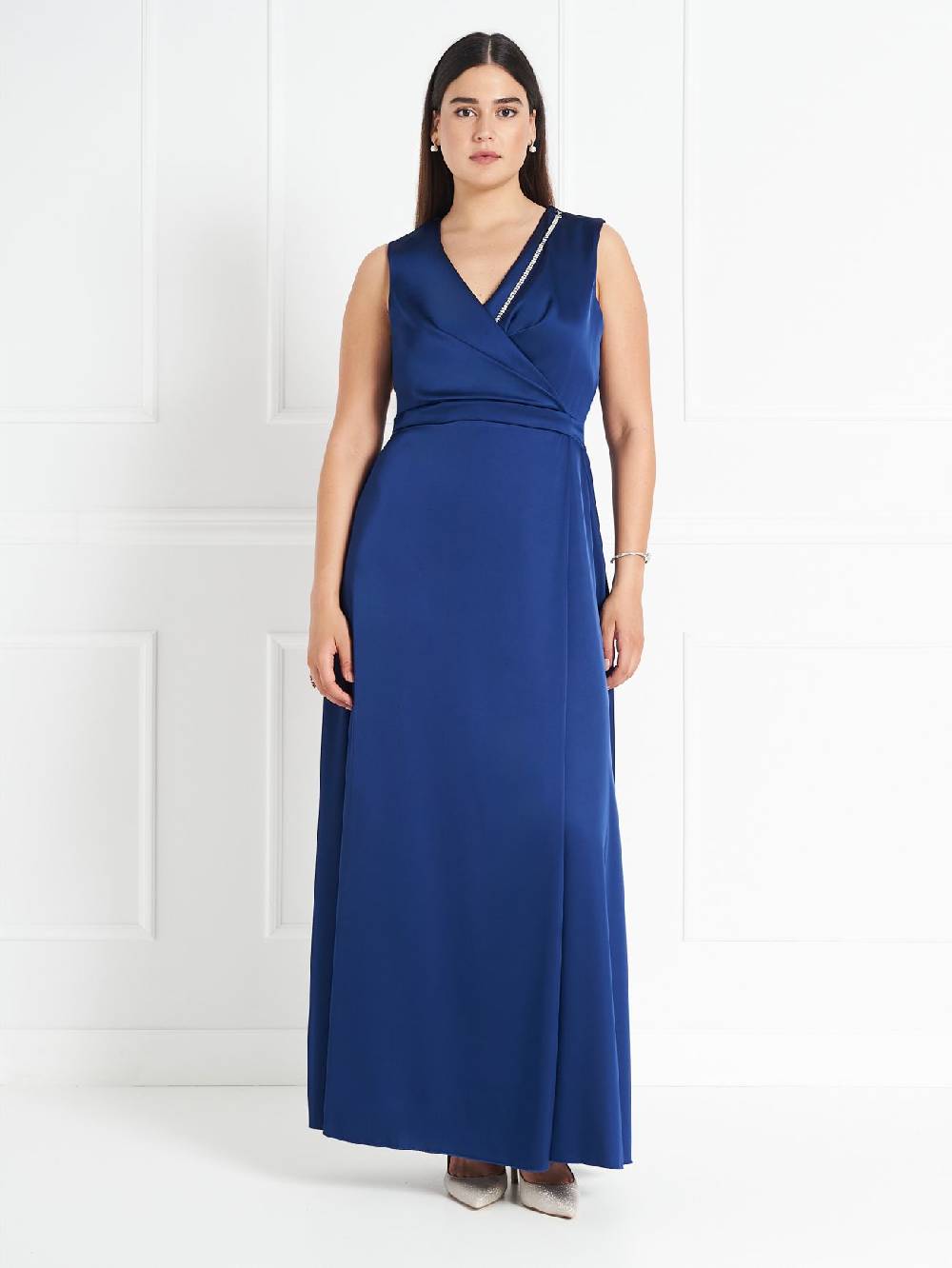 Rinascimento Abito Curvy atelier Blu Offerte