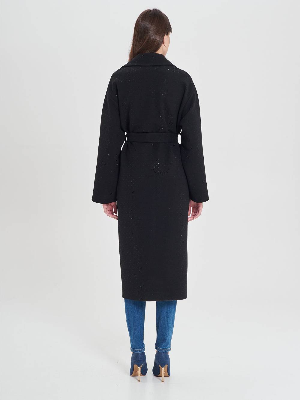 Rinascimento Cappotto Vestaglia Nero Hotsell