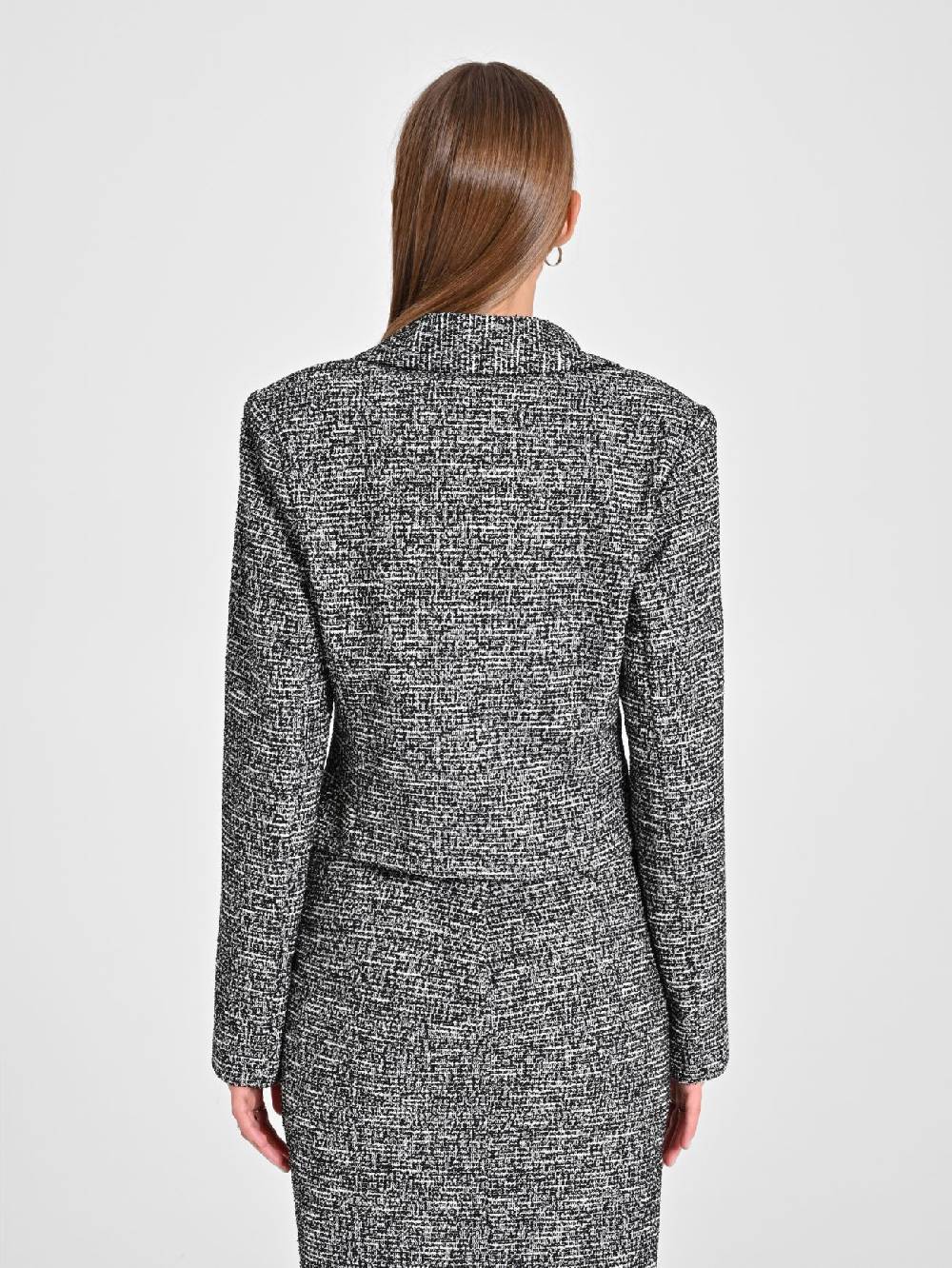 Rinascimento Giacca Tweed Lurex Promozione
