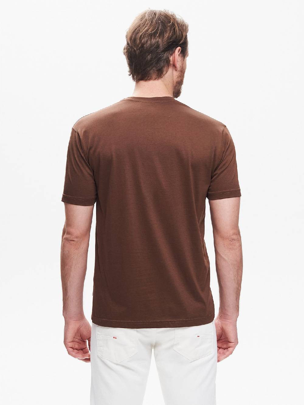 Rinascimento T-shirt Girocollo Uomo Taschino a Filetto QB24 I Più Venduti