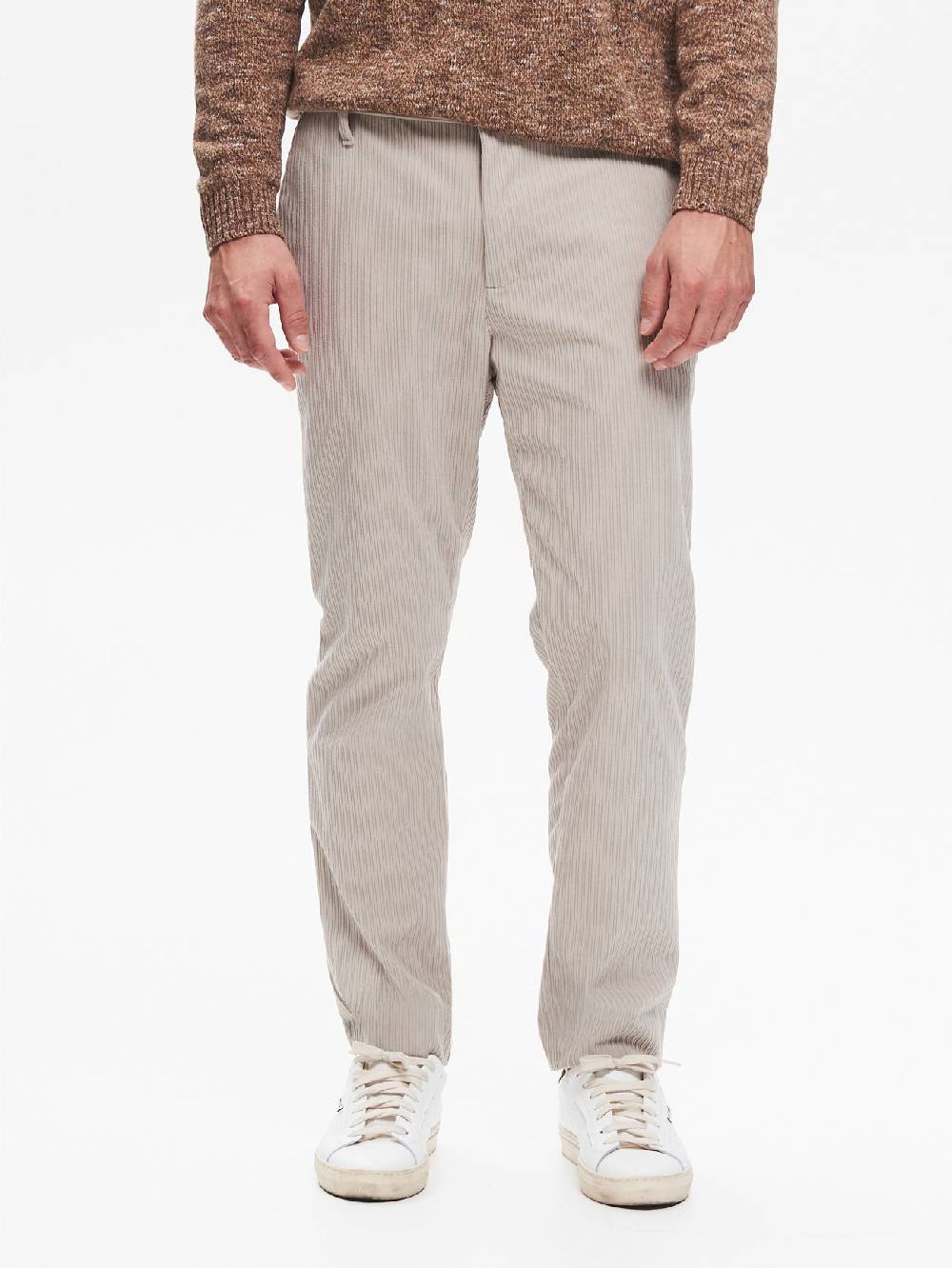 Rinascimento Pantaloni in Velluto Uomo Costa Francese QB24 2025