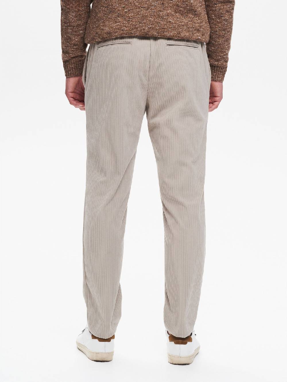 Rinascimento Pantaloni in Velluto Uomo Costa Francese QB24 2025