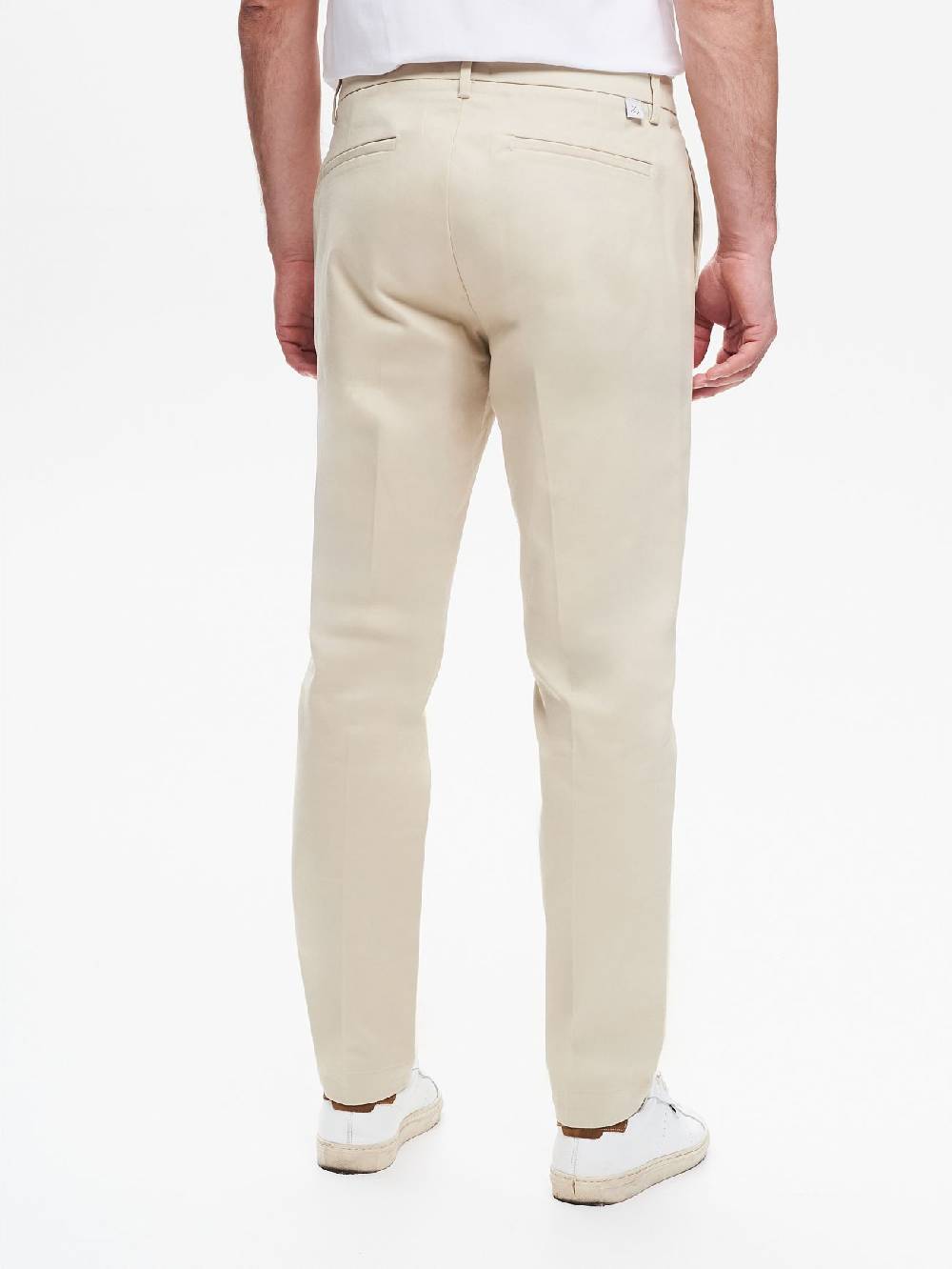Rinascimento Pantaloni Regular-Fit Uomo in Gabardina QB24 Spedizione Gratuita