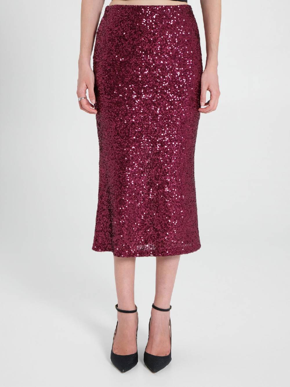 Rinascimento Gonna Longuette in Paillettes Italia