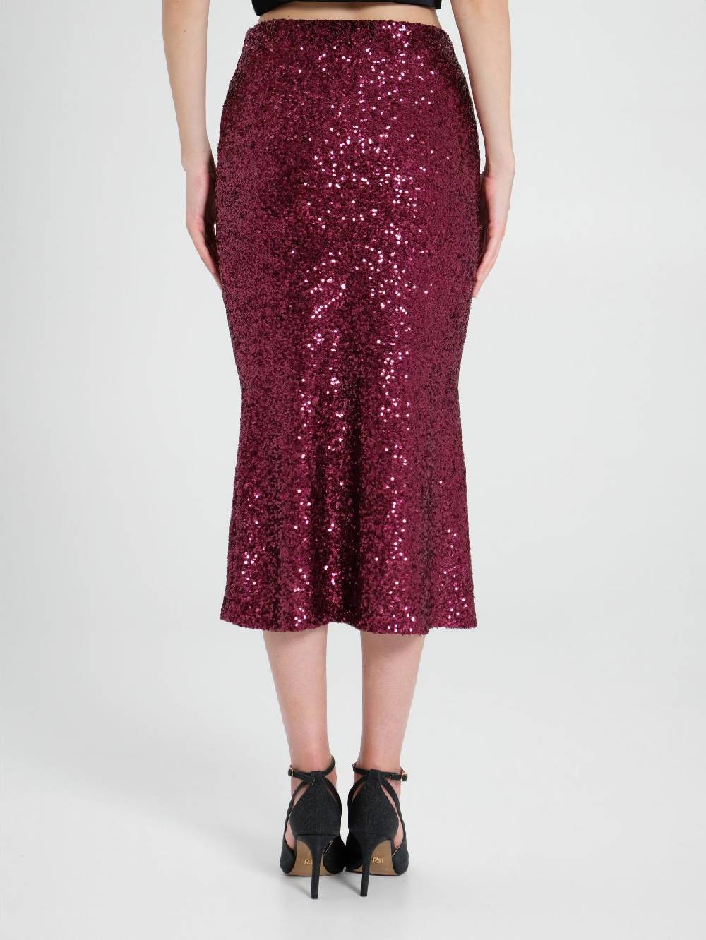 Rinascimento Gonna Longuette in Paillettes Italia