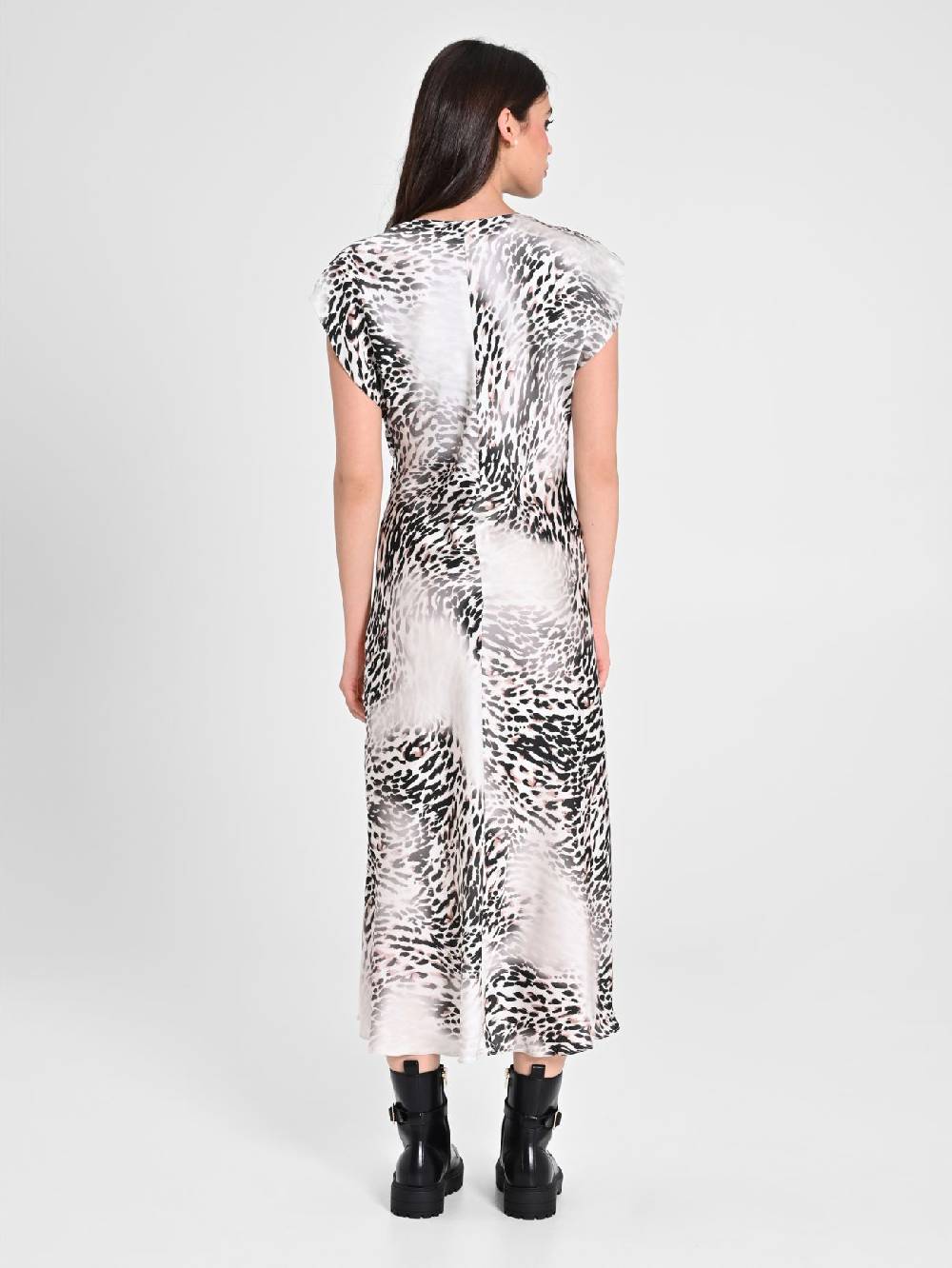 Rinascimento Abito Midi Animalier Vendita