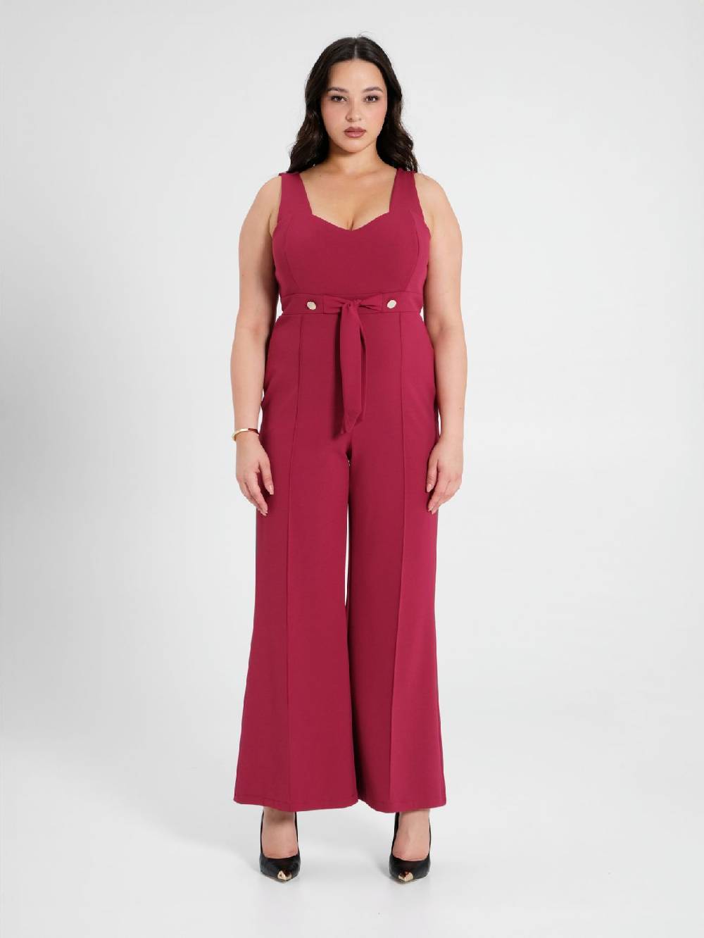 Rinascimento Tuta Curvy Bordeaux Vendita Economica