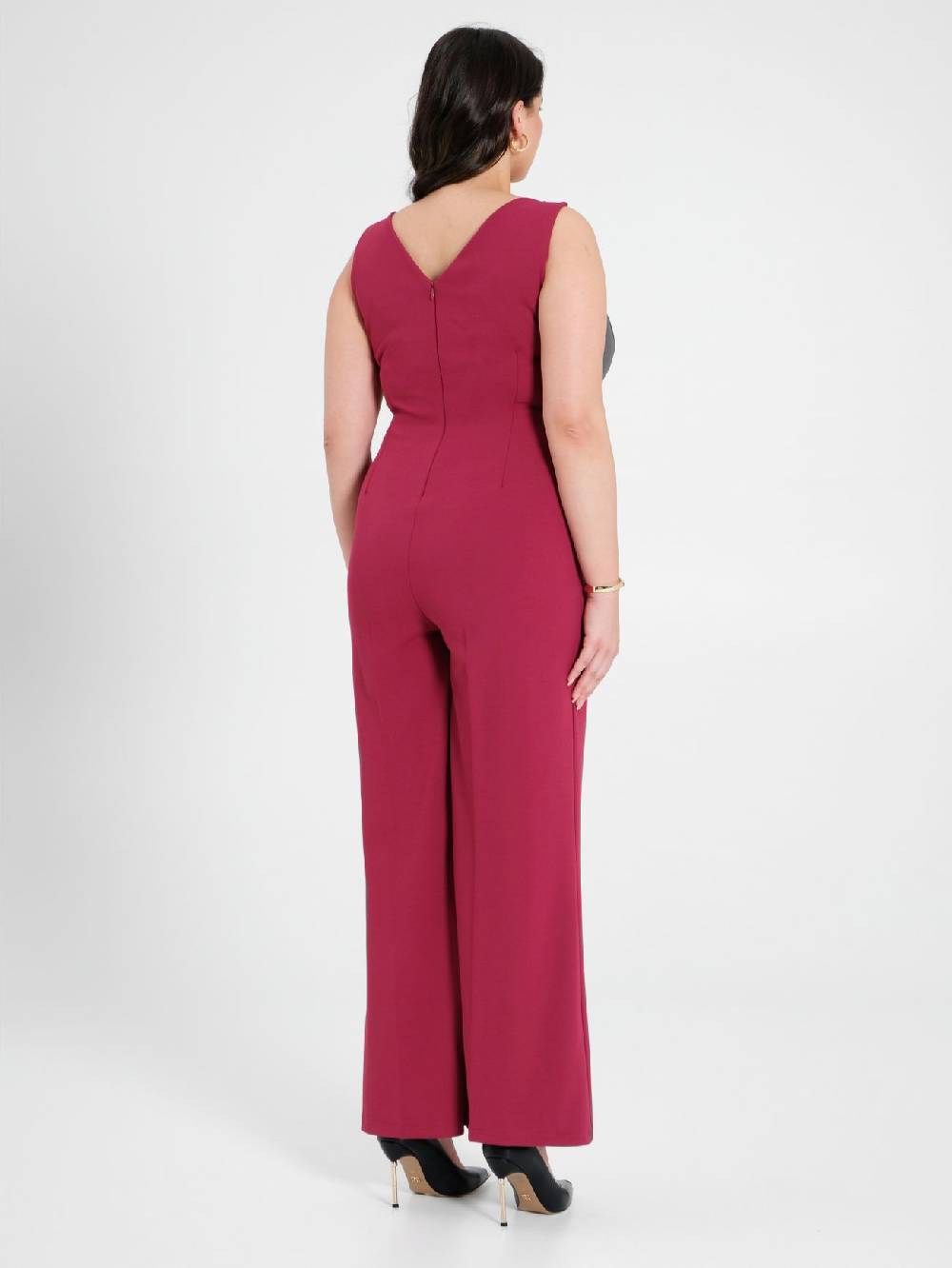 Rinascimento Tuta Curvy Bordeaux Vendita Economica