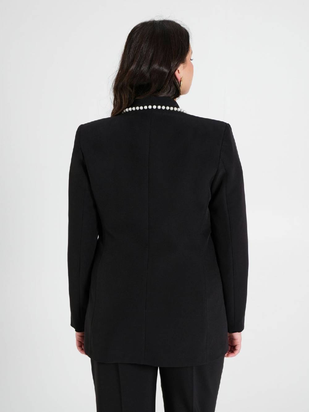 Rinascimento Giacca Curvy Perle Saldi Di Fabbrica