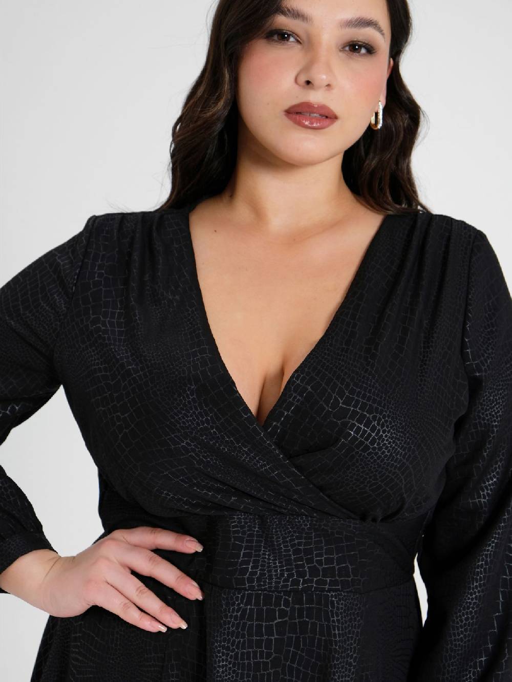 Rinascimento Abito Curvy stampa Cocco Negozio