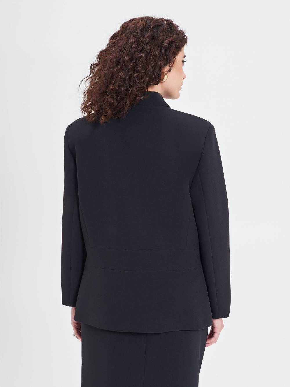 Rinascimento Giacca Curvy Fibbia Geometrica Negozi Online
