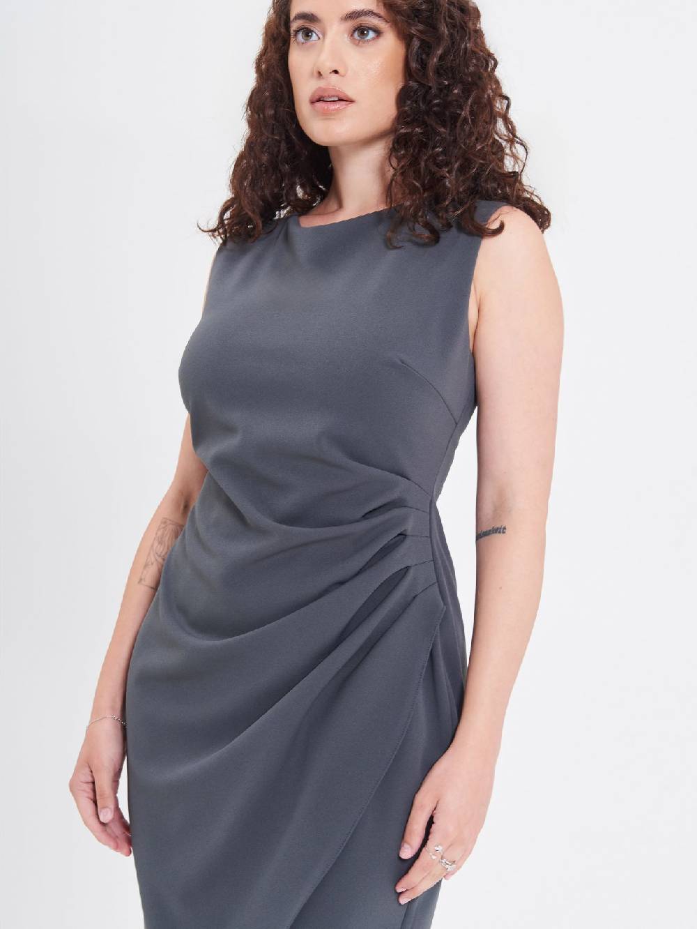 Rinascimento Tubino Curvy Drappeggiato Fino Al -60%
