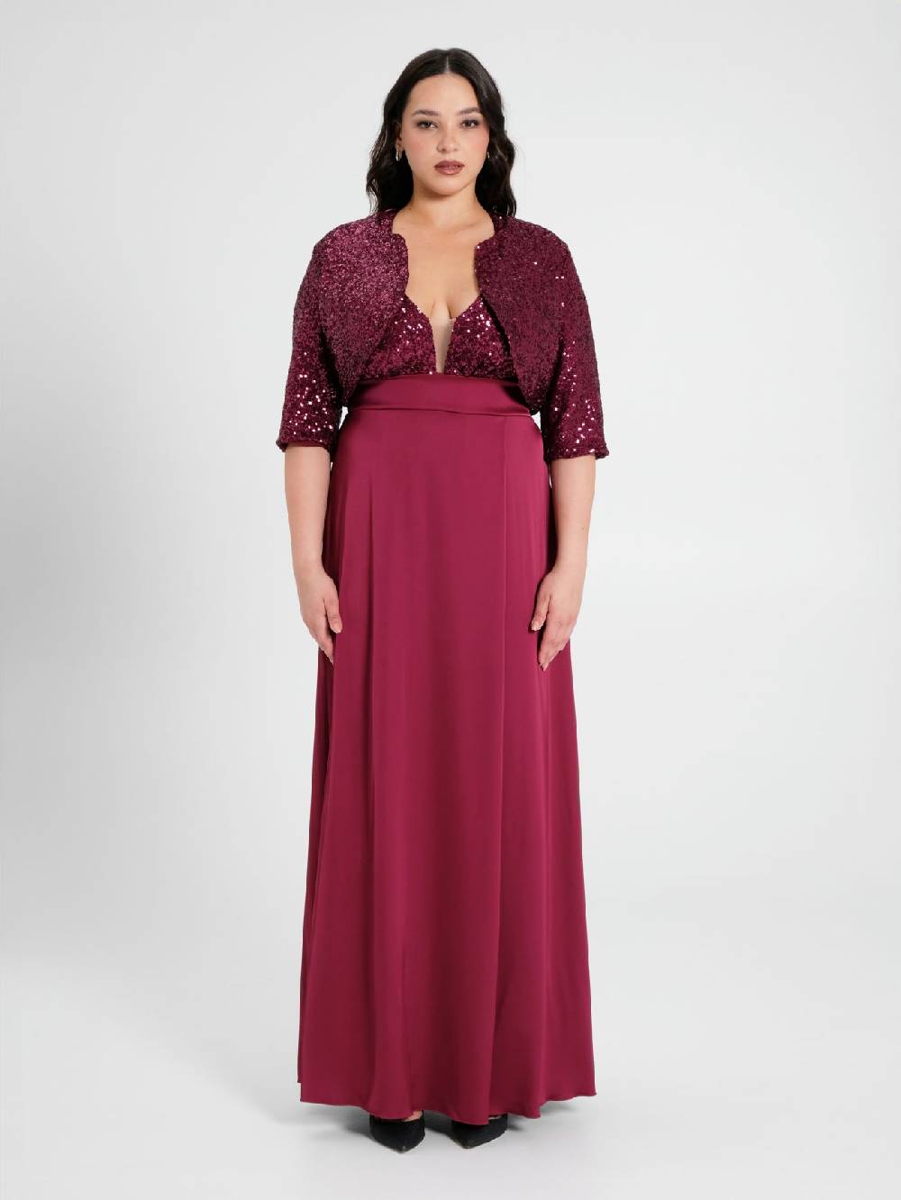 Rinascimento Coprispalle Curvy in Paillettes Affare Del Giorno