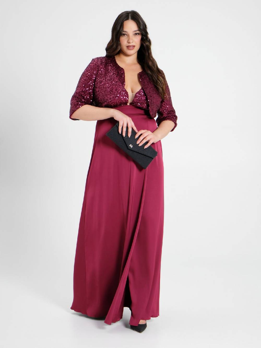 Rinascimento Coprispalle Curvy in Paillettes Affare Del Giorno