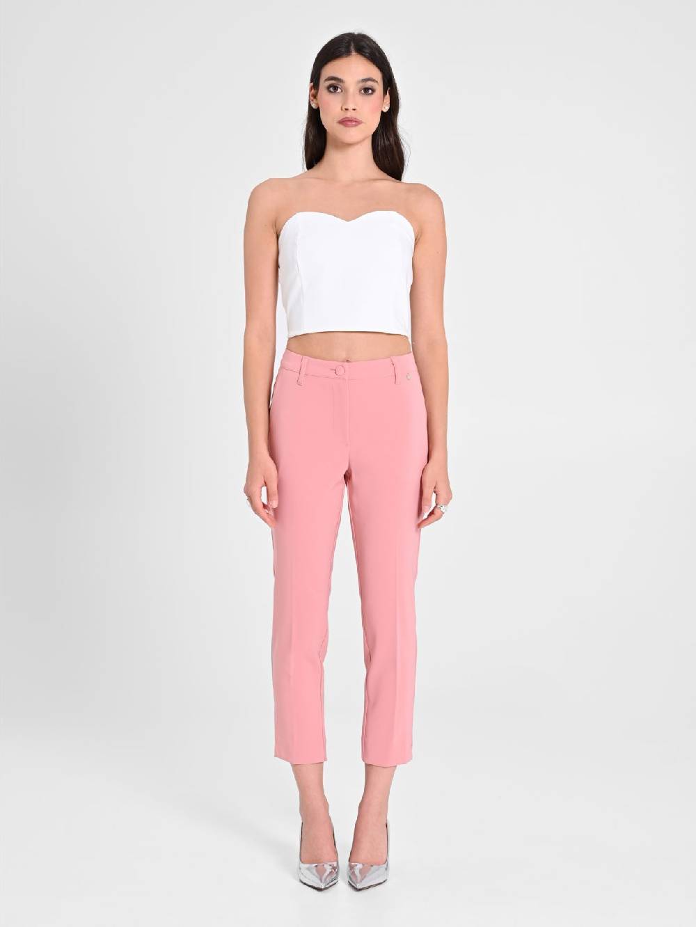 Rinascimento Pantaloni Skinny Rosa Convenienza