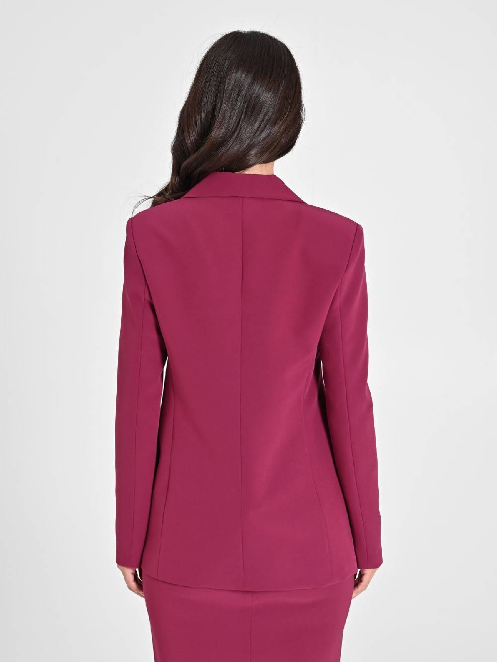 Rinascimento Giacca Doppiopetto Bordeaux Donna Offerta