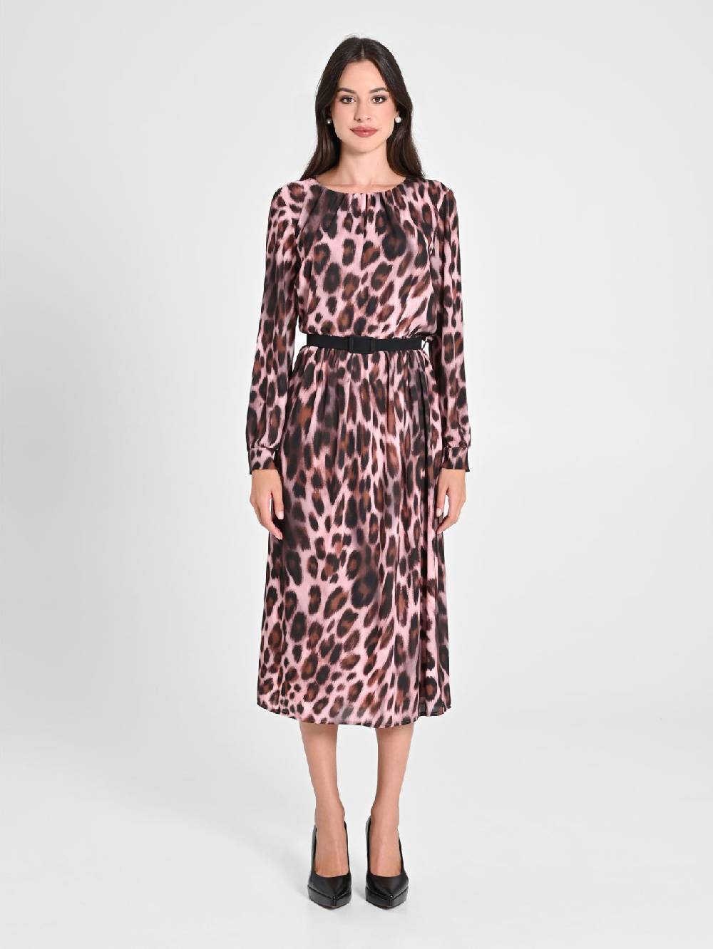 Rinascimento Abito Pink Animalier Vendite Flash