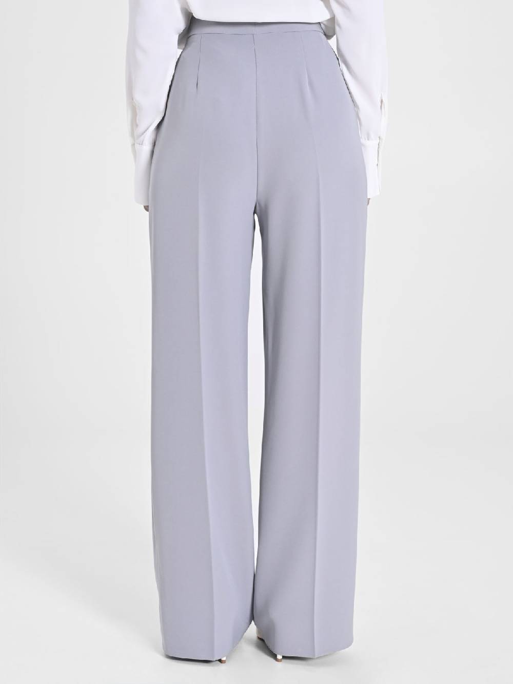 Rinascimento Pantalone Palazzo Grigio in Crepe Italy
