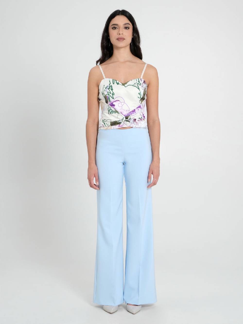 Rinascimento Top Bustier stampa Floreale Online