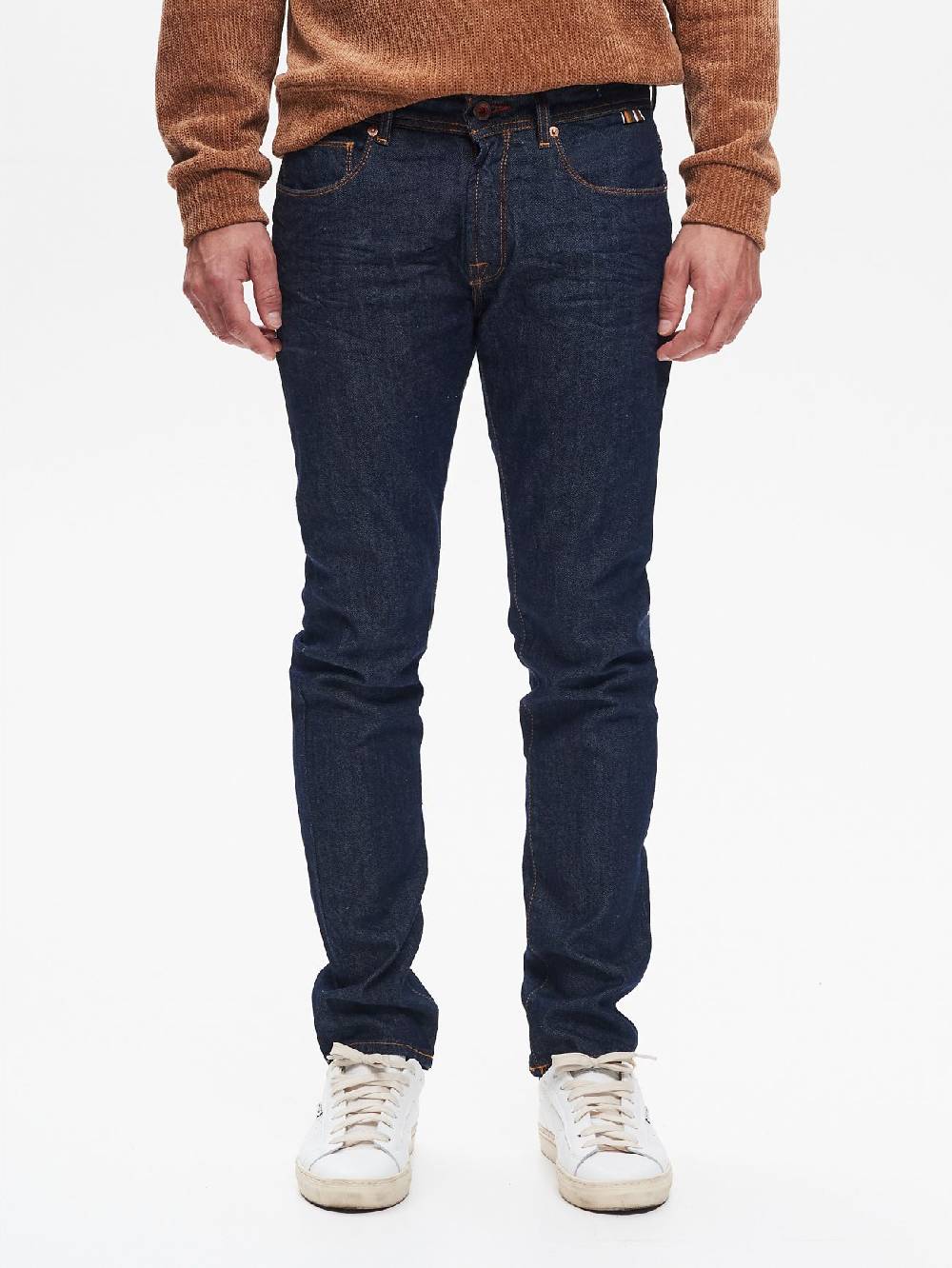Rinascimento Jeans Slim-Fit Uomo Raw Blu QB24 Saldi Di Fabbrica