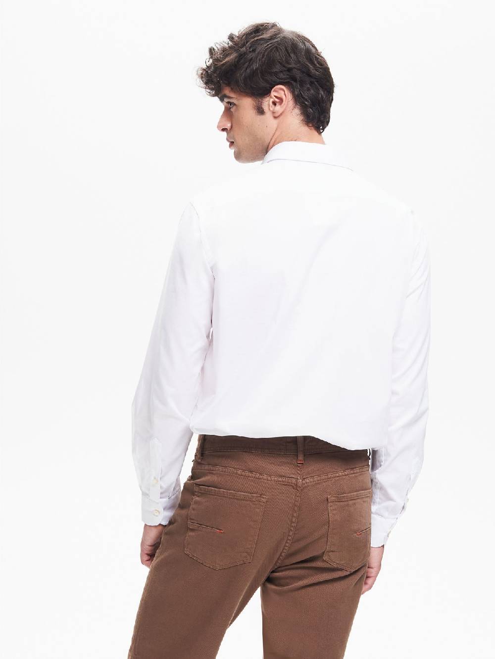 Rinascimento Camicia Popeline Uomo Collo alla Francese QB24 Moda