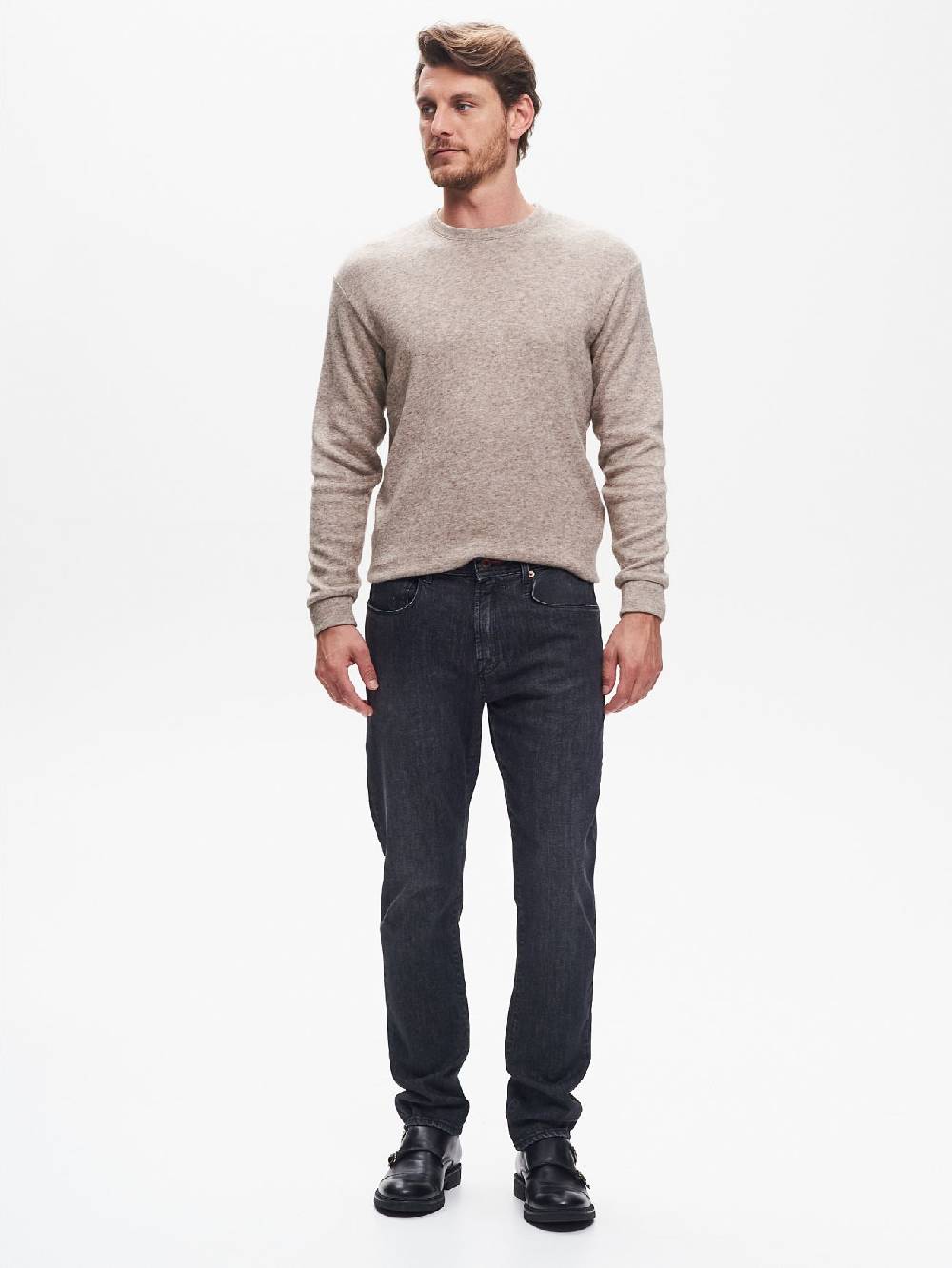 Rinascimento Jeans Slim-Fit Uomo Nero QB24 2025